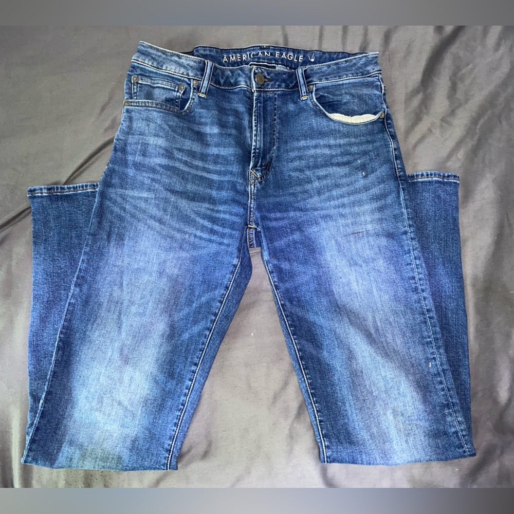 American Eagle Outfitters Next Level Flex Men's Blue Jeans